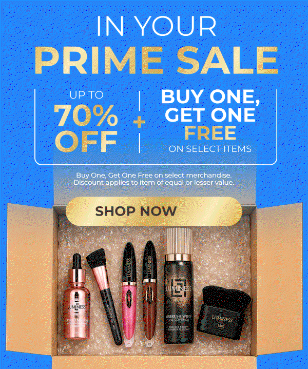 UP TO 70% OFF + BUY ONE, GET ONE FREE ON SELECTED ITEMS!