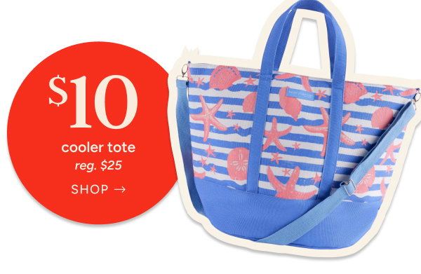 $10 Cooler Tote (reg. $25)