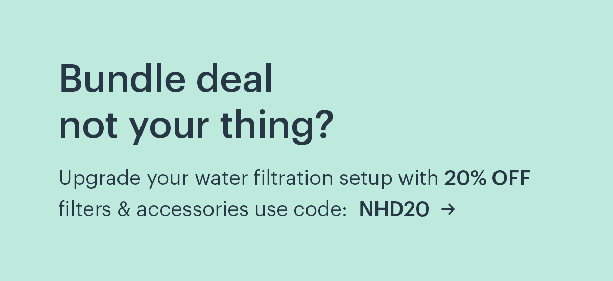 Bundle deal not your thing? Use code: NHD20