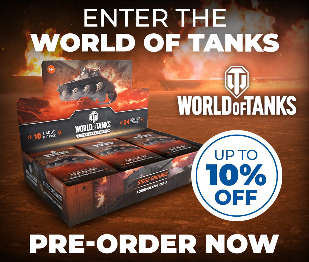 Pre-Order World Of Tanks TCG Now