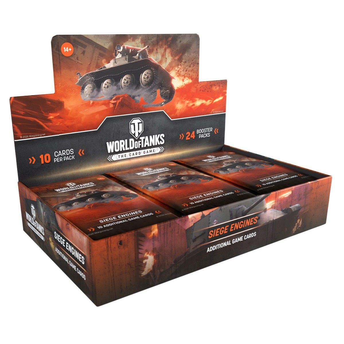 World of Tanks TCG - Siege Engines - Booster Box 