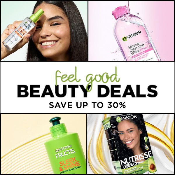 Up to 30% off Garnier on Amazon!