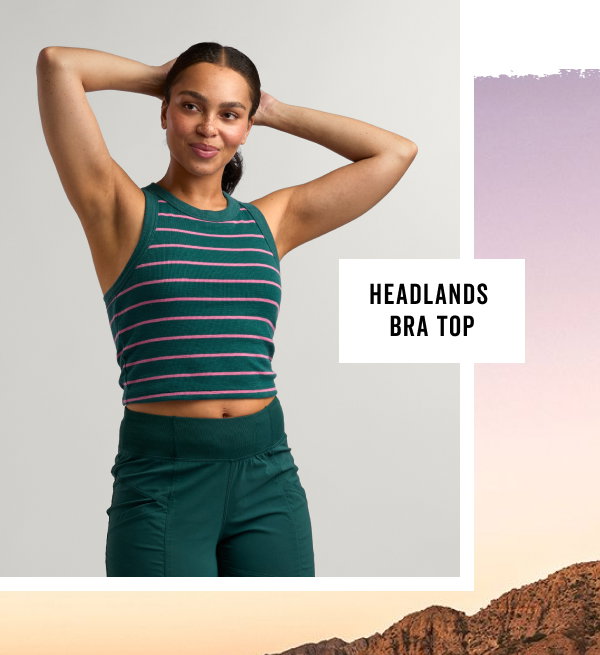 shop the Headlands Bra Top