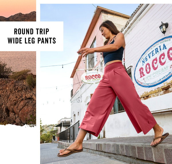 Shop the Round Trip Wide Leg Pants