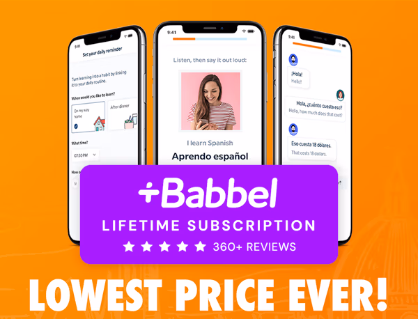 Babbel Language Learning: Lifetime Subscription (All Languages)