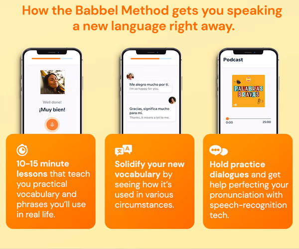 Babbel Language Learning: Lifetime Subscription (All Languages)
