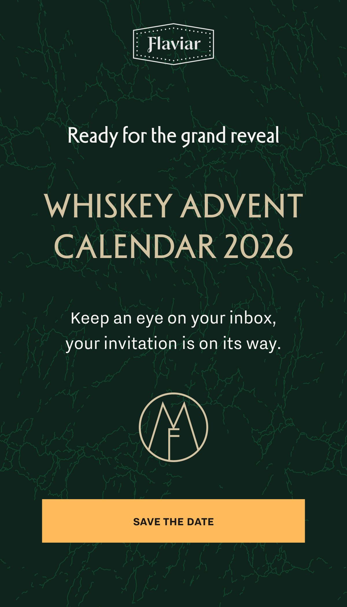 Whiskey Advent Calendar 2026 Save the Date