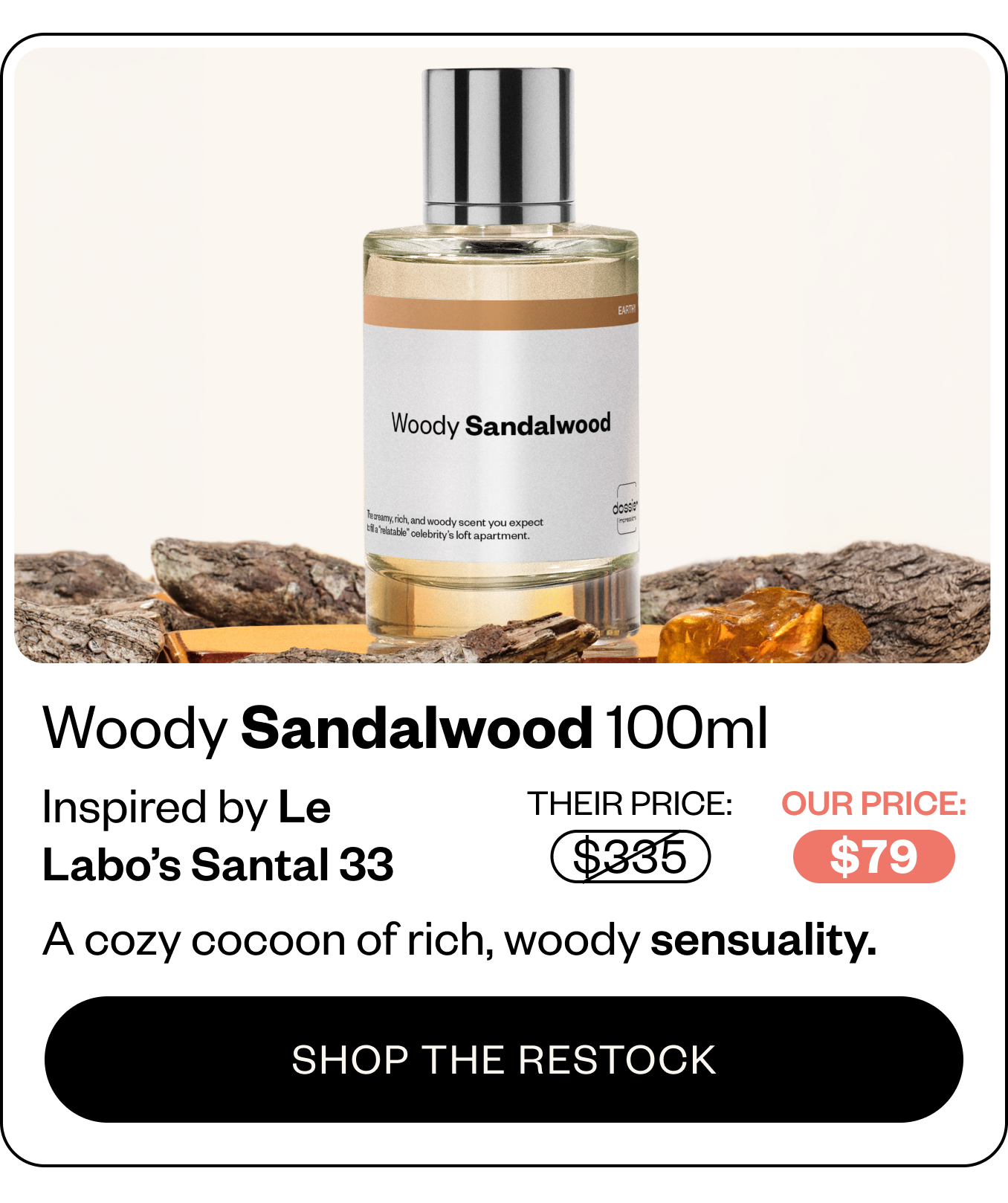 Shop Woody Sandalwood 100ml