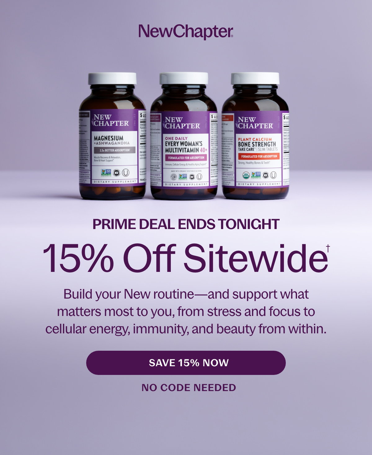 15% Off Sitewide