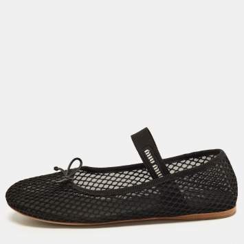 Size 40 Black Mesh and Net Mar