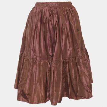 Pink/Metallic Silk Crinkled Fl