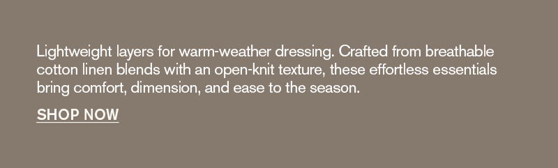 WOMENS TEXTURED COTTON LINEN PULLOVER