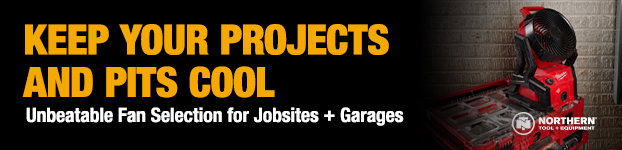 Unbeatable Fan Selection for Jobsites and Garages