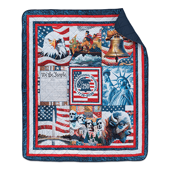 USA 250th Anniversary Quilt