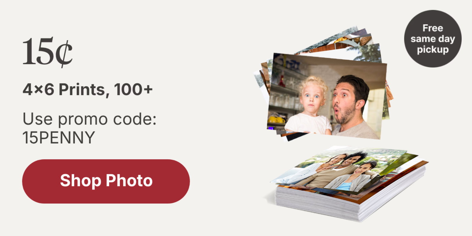 15c 4x6 Prints 100+