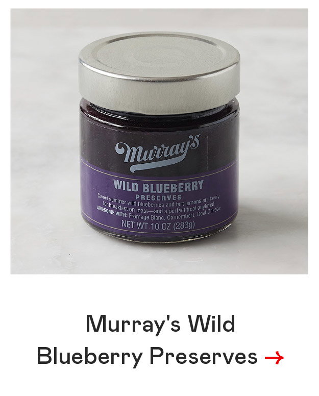 Murray's Wild Blueberry Preserves​