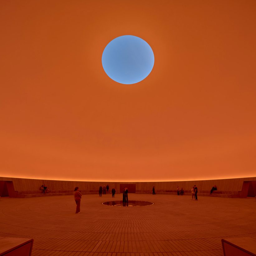 James Turrell creates subterranean Skyspace in Aarhus that "holds the sky close"