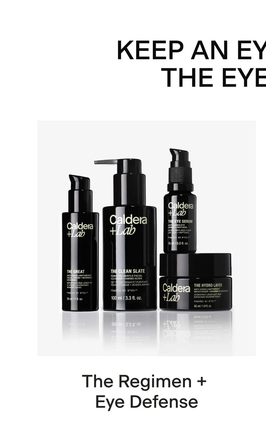 THE REGIMEN + EYE DEFENSE