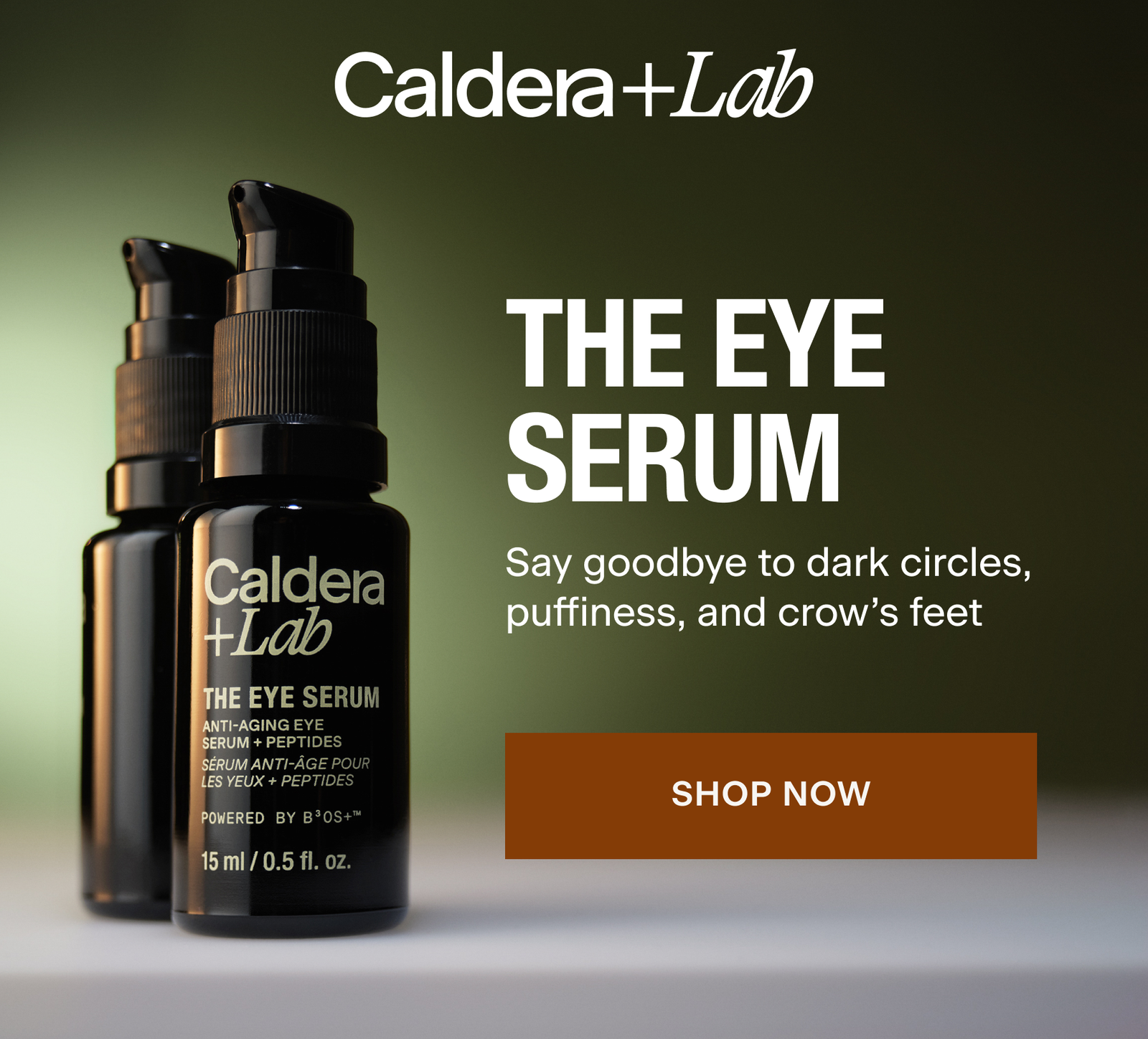 THE EYE SERUM | Say goodbye to dark circles, puffiness, and crow's feet