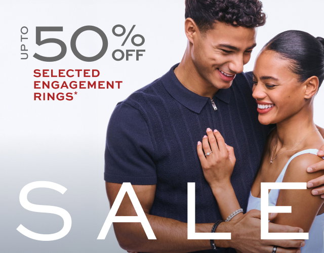 SALE: Up to 50% off Engagement Rings
