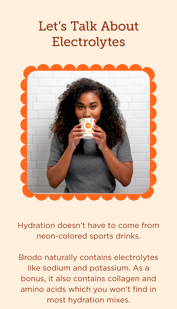 Let's talk electrolytes