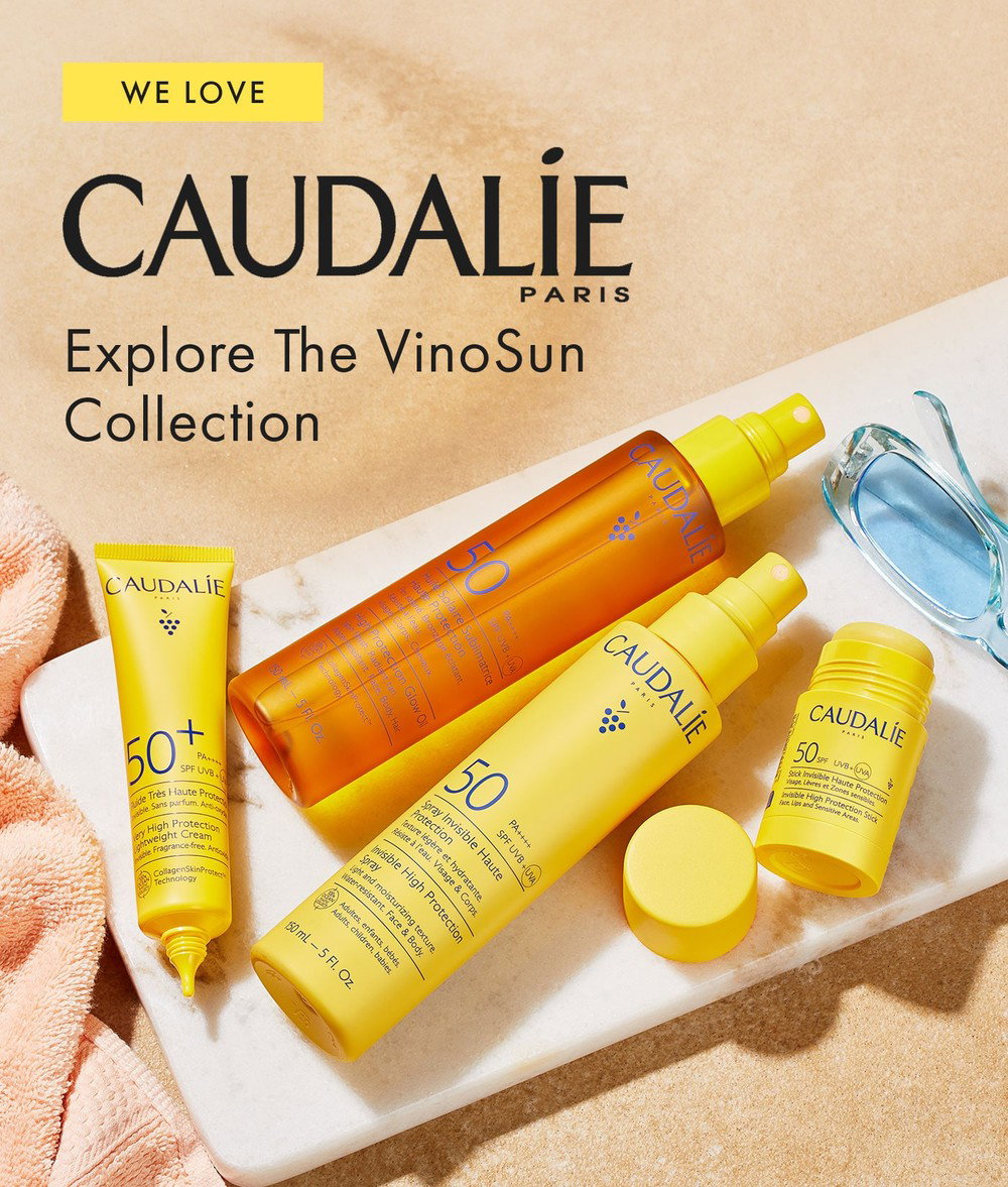 We love Caudalie Paris. Explore the VinoSun collection