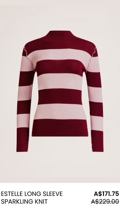 Estelle Long Sleeve Sparkling Knit