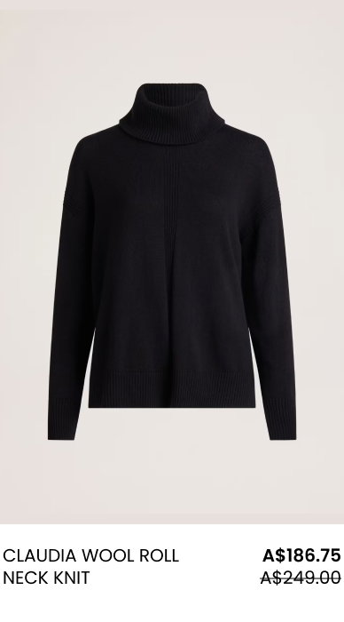 Claudia Wool Roll Neck Knit