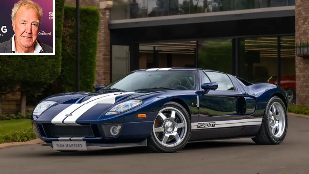 A 2006 Ford GT That Originally Belonged to Jeremy Clarkson Is Up for Sale Right Now