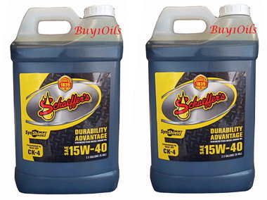 Schaeffer 700-003 SynShield Durability Advantage 15W-40 | 2x2.5-GC