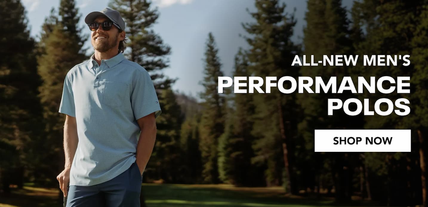 All-New Men's Performance Polos