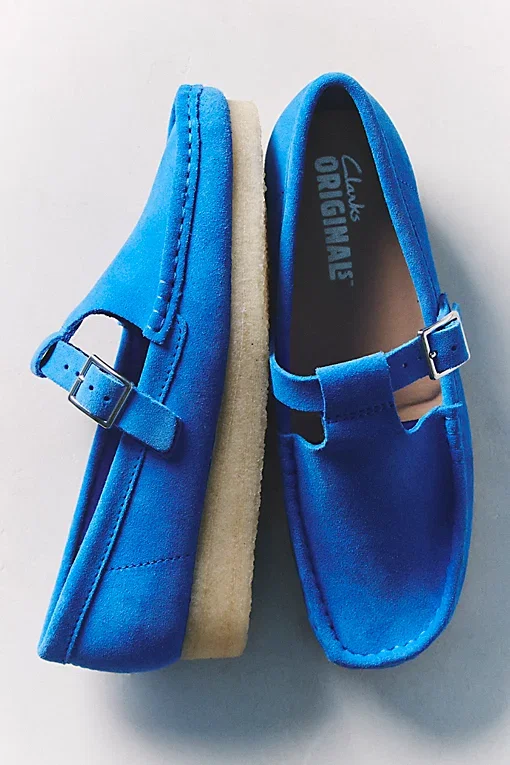 Clarks Wallabee T Bar Mary Janes