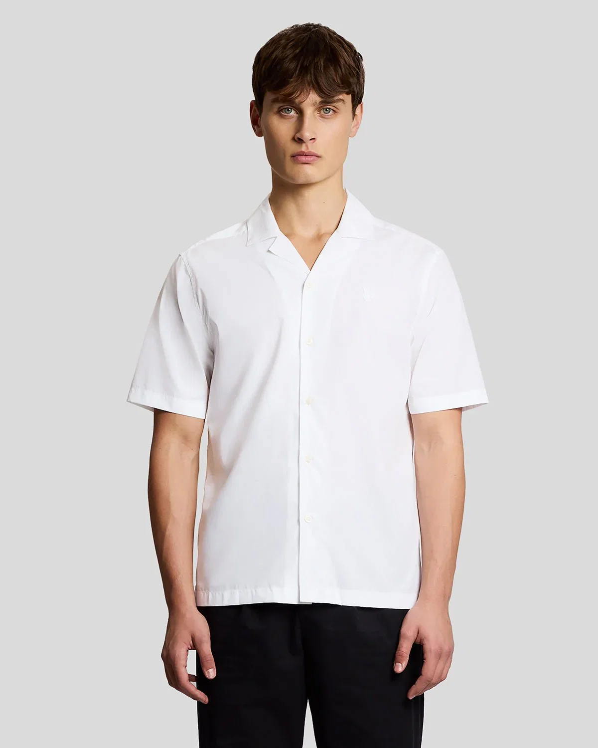 Image of Revere Collar Poplin Shirt