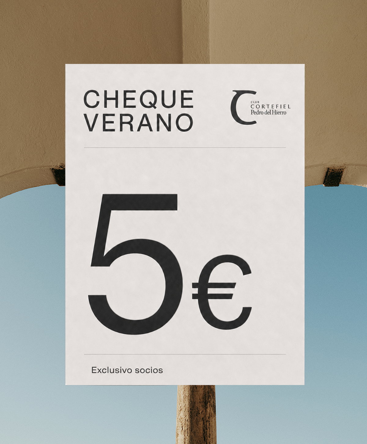 CHEQUE VERANO