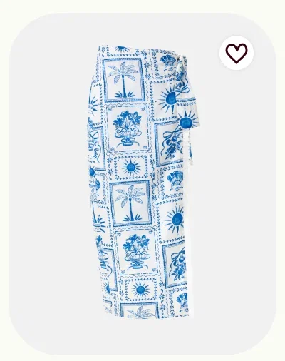 Wrap Midi Skirt