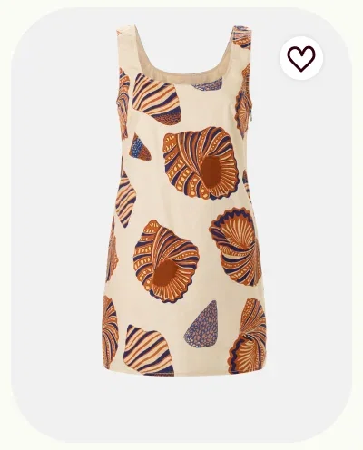 Sahara Linen Mini Dress
