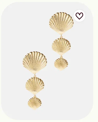 Anisah Lux Shell Earrings