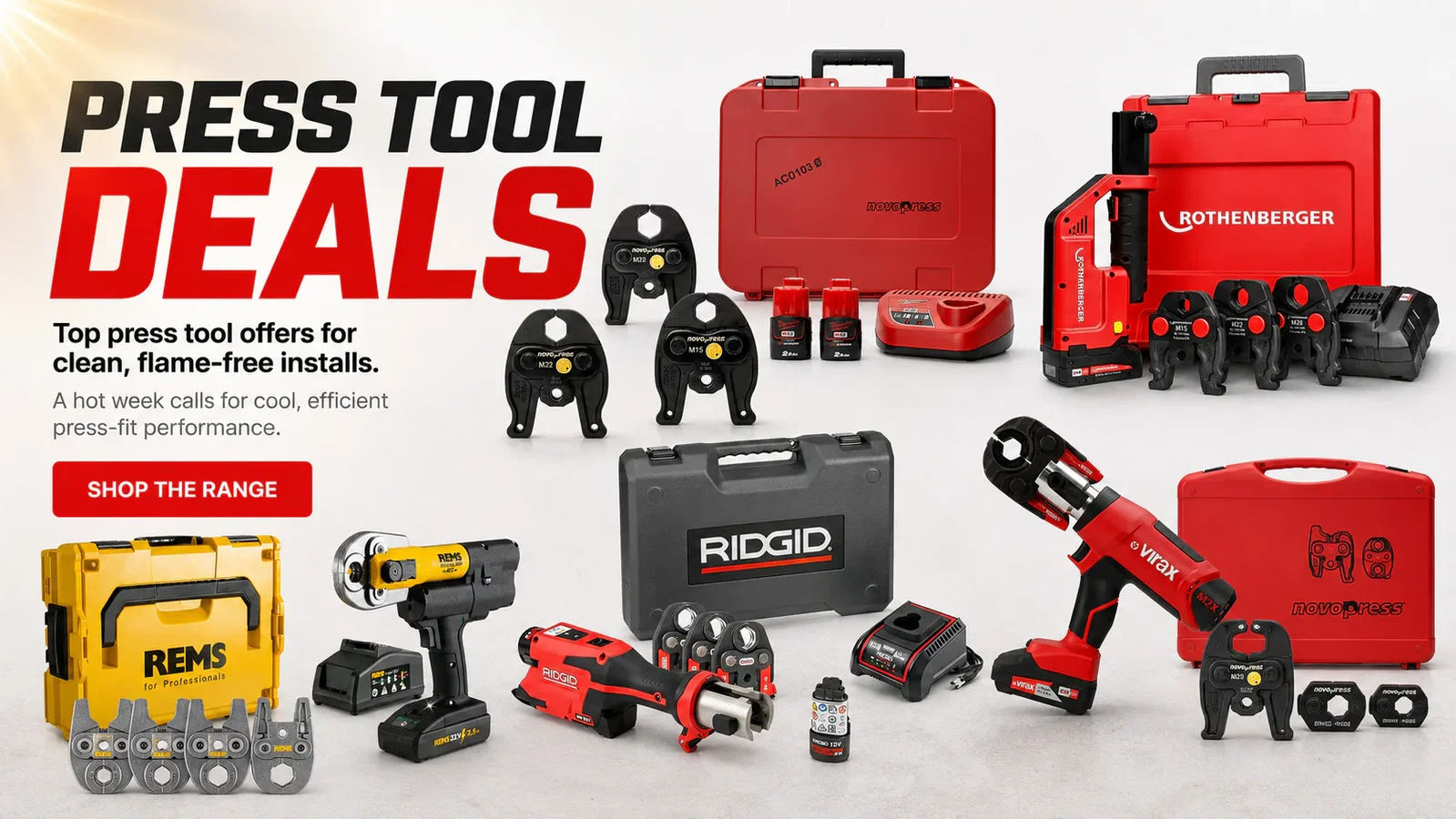 Press tool deals from Trade Counter Direct