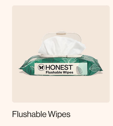 Honest Flushable Wipes