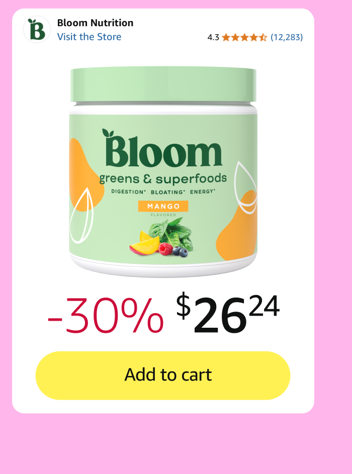 Prime Deals on Bloom Bestsellers - up to 30% off