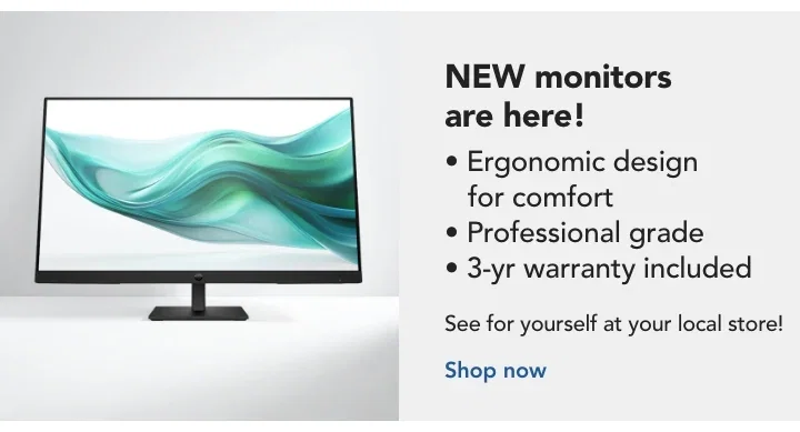 new monitors
