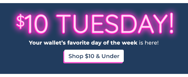 Your wallet’s favorite day of the week is here!