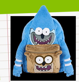 Mordecai and Rigby Reversible Backpack - Regular Show
