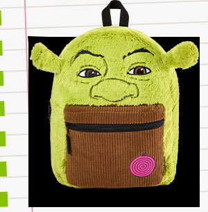 Flip Pak Shrek Corduroy Reversible Backpack