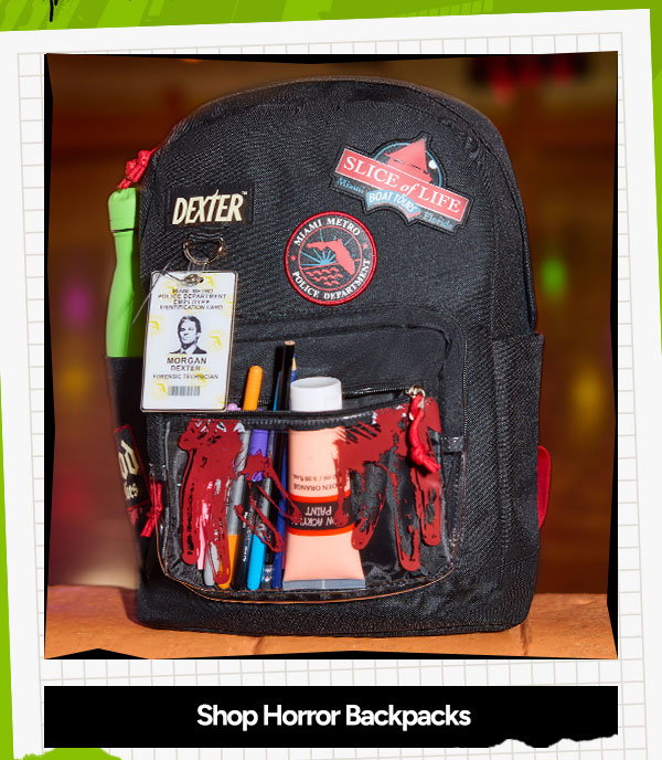 Shop Horror Backpacks