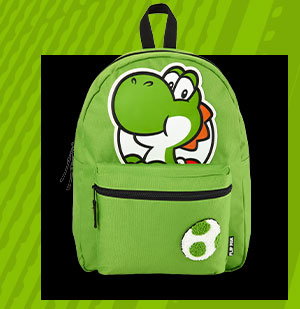 Flip Pak Yoshi Reversible Backpack - Mario Bros.