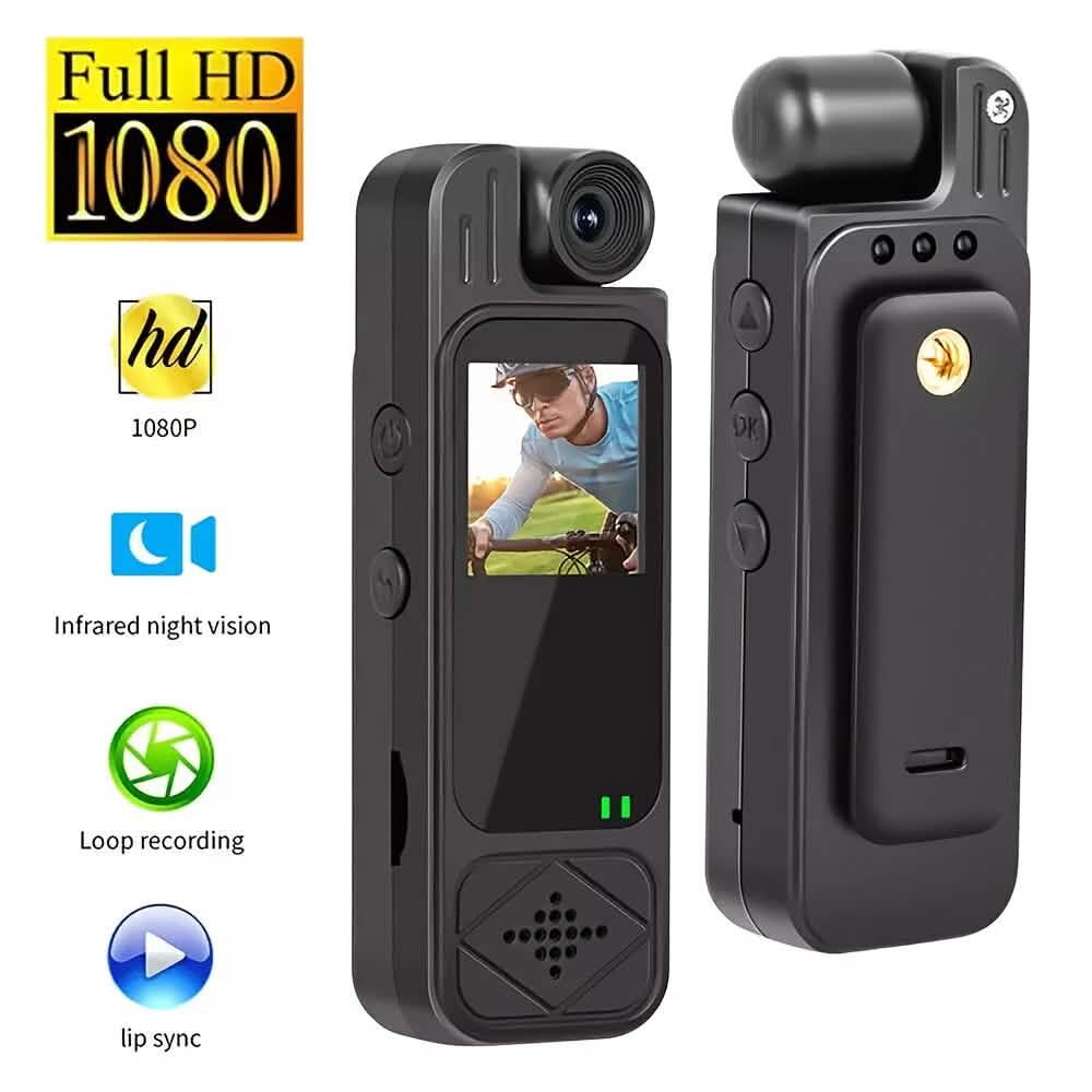 Image of Premium Portable Body Camera Recorder – HD, SD Card Compatible