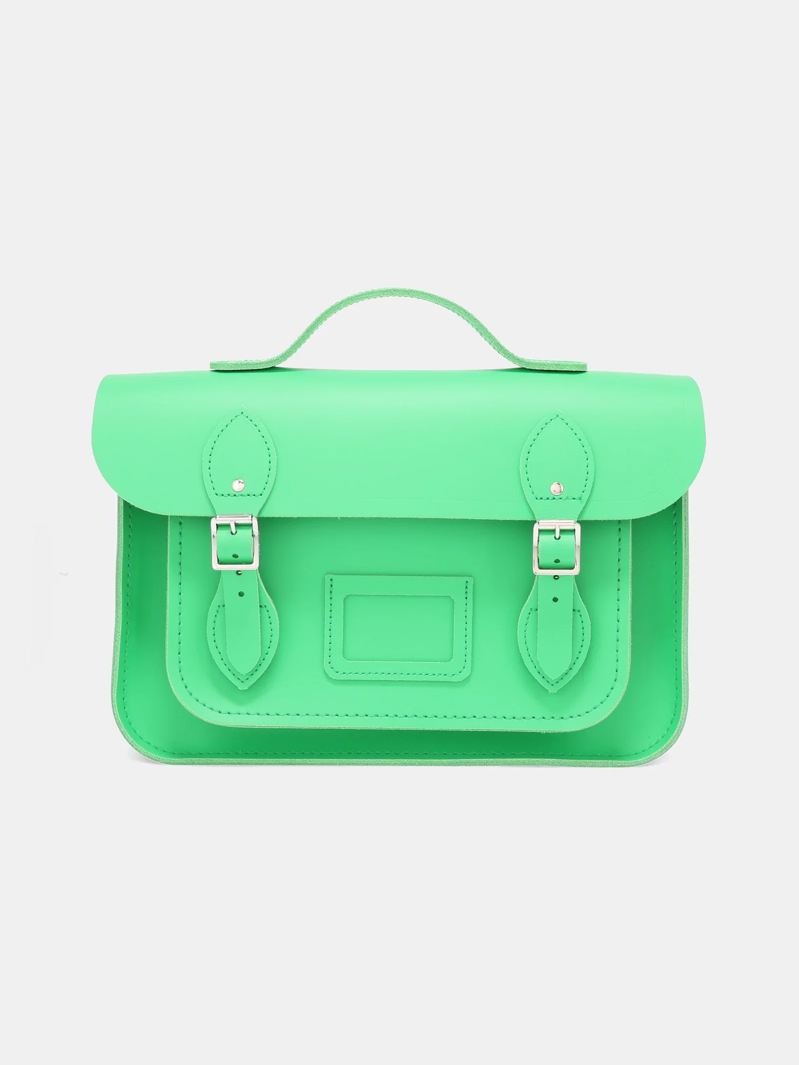 Image of The 13 Inch Batchel - Bright Green