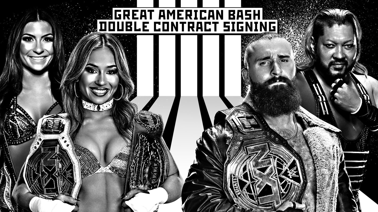 Great American Bash Double Contract Signing