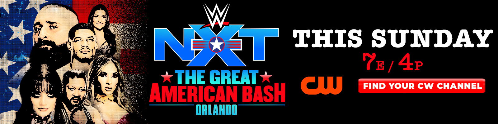 NXT Great American Bash This Sunday on CW